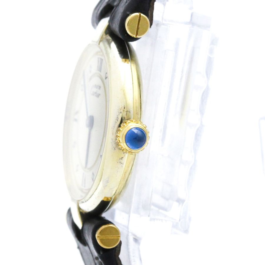 卡地亞 Must Vendome 鍍金石英女士腕錶 590004-3