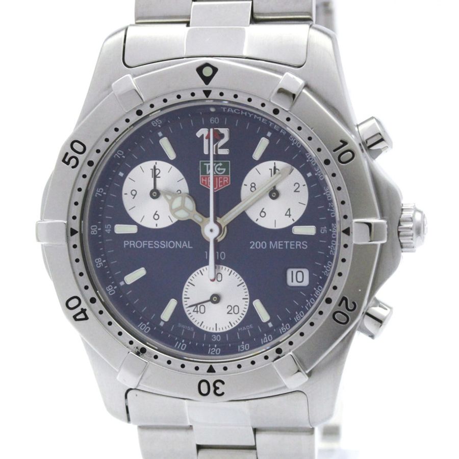 TAG HEUER 2000 專業計時男錶 CK1112 拋光-0