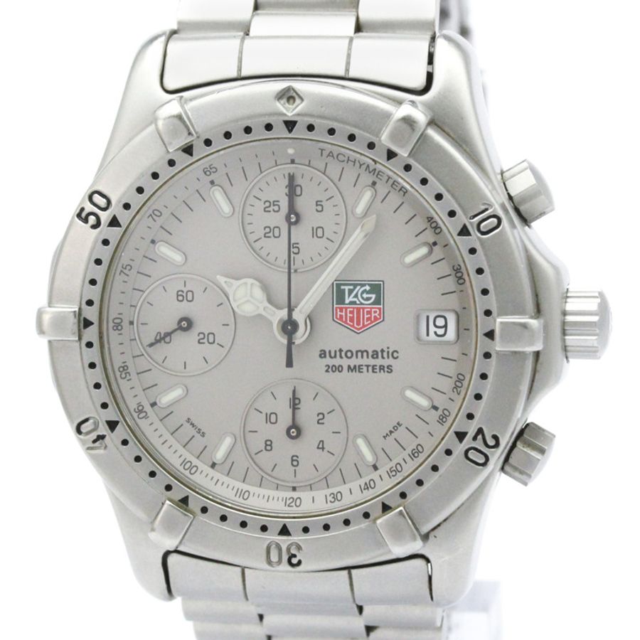 TAG HEUER 2000 計時碼錶不鏽鋼自動腕錶 760.306-0