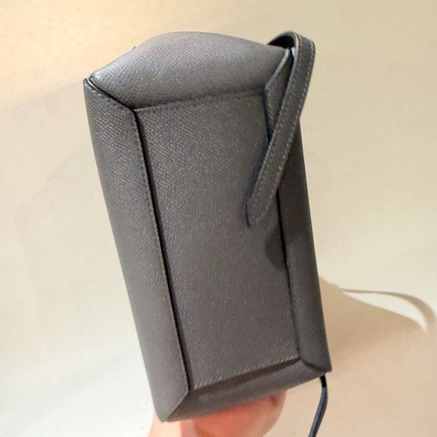 Celine 賽琳 鯰魚包nano 手提包斜挎包 大象灰-2