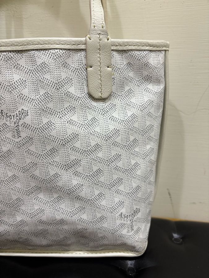 最美的的休閒包🤍 Goyard mini托特 附上訂製內膽-12