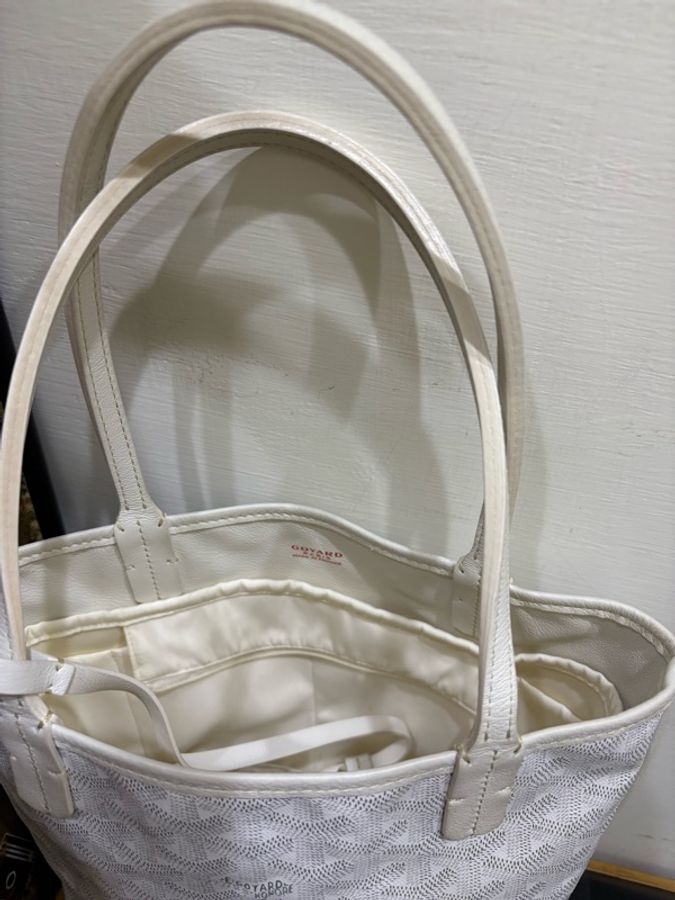最美的的休閒包🤍 Goyard mini托特 附上訂製內膽-14