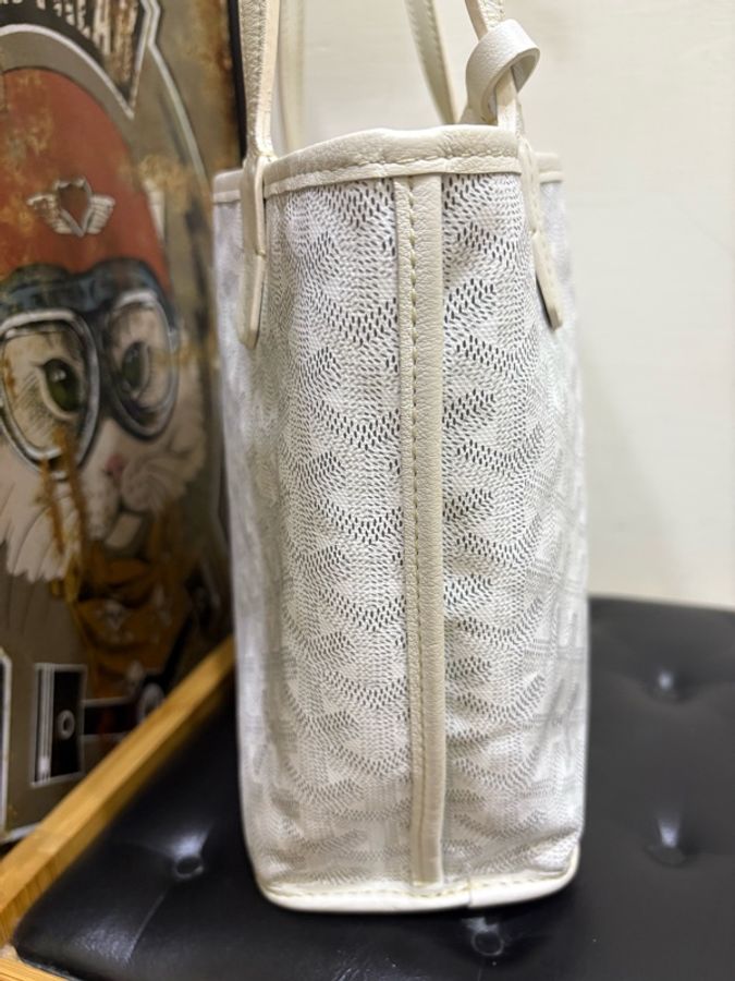 最美的的休閒包🤍 Goyard mini托特 附上訂製內膽-17