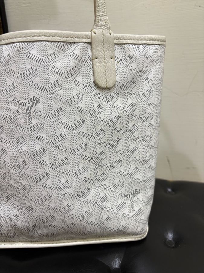 最美的的休閒包🤍 Goyard mini托特 附上訂製內膽-18