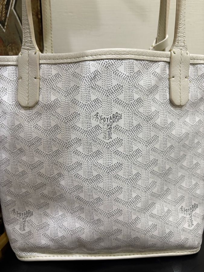 最美的的休閒包🤍 Goyard mini托特 附上訂製內膽-19
