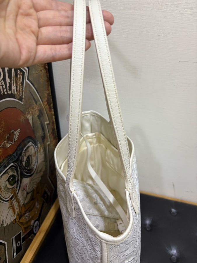 最美的的休閒包🤍 Goyard mini托特 附上訂製內膽-22