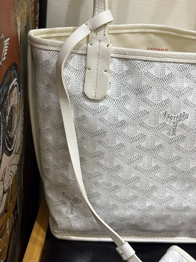 最美的的休閒包🤍 Goyard mini托特 附上訂製內膽-54