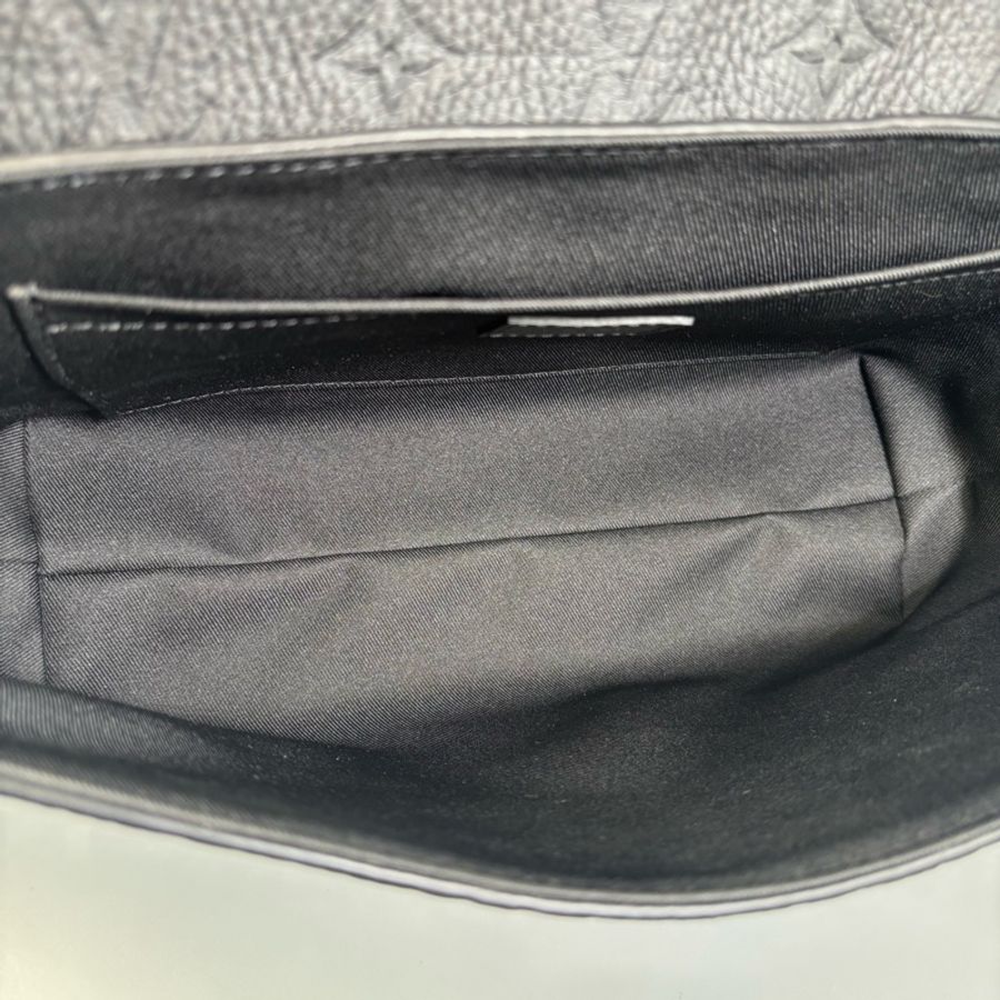 Louis Vuitton 路易威登 S-Cape磨砂黑劍橋包 純芯片 尺寸25*16-8