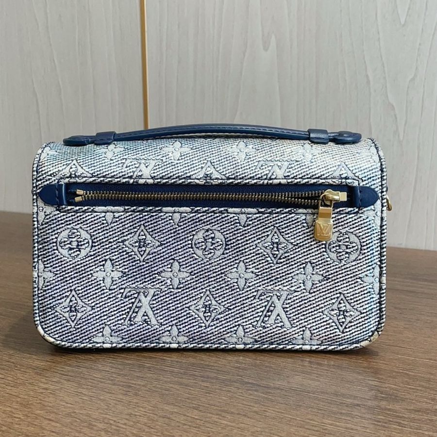 路易威登/Louis Vuitton 限量 Metis 炫彩牛仔老花橫版 法棍郵差包-2