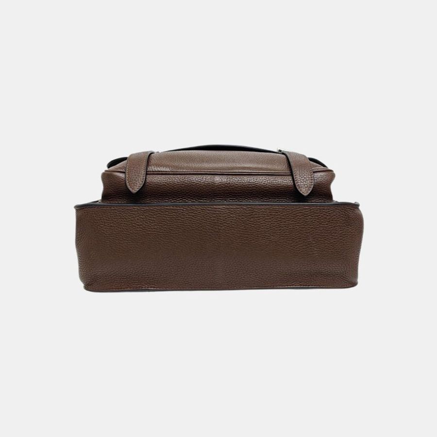HERMES Steve 可卡因Clemence牛皮单肩包-5