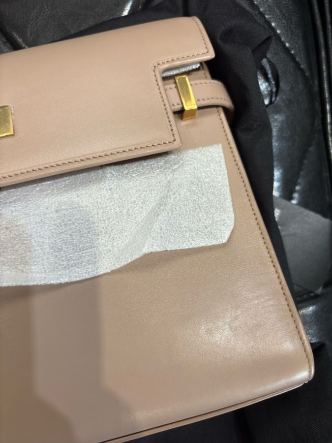 YSL 曼哈頓Manhattan 中號 乾燥玫瑰粉 全新微瑕-35