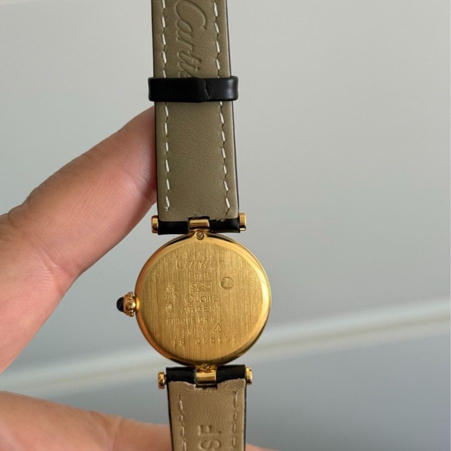 Cartier 藍寶石金表 比Coach還便宜 撿漏價-6