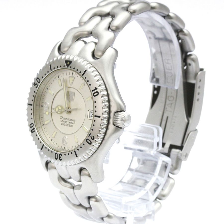 TAG HEUER 豪雅 Sel Chronometer 200公尺自動男錶 WG5112 拋光款-1