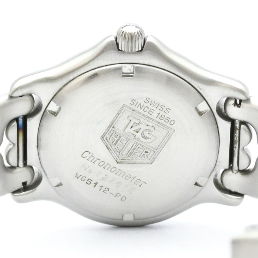 TAG HEUER 豪雅 Sel Chronometer 200公尺自動男錶 WG5112 拋光款-5
