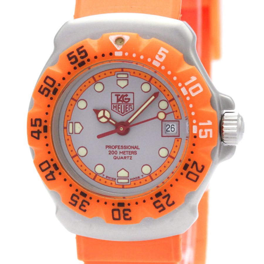 TAG HEUER 豪雅一級方程式不鏽鋼石英女錶 373.508-0