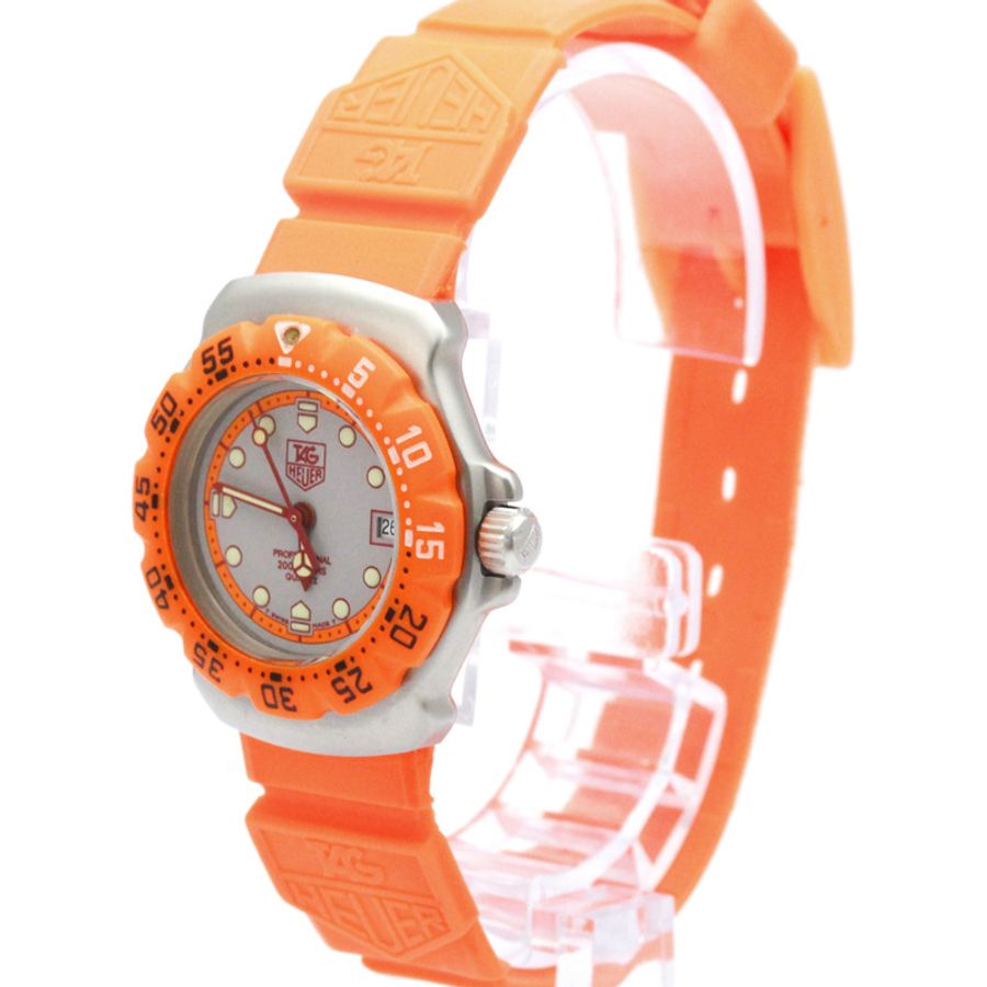 TAG HEUER 豪雅一級方程式不鏽鋼石英女錶 373.508-1