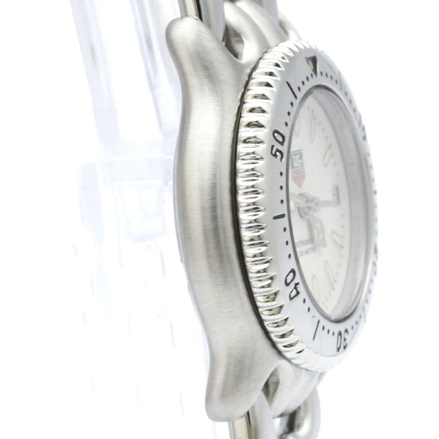 TAG HEUER Sel Professional 精鋼石英女錶 WG1412 拋光款-7