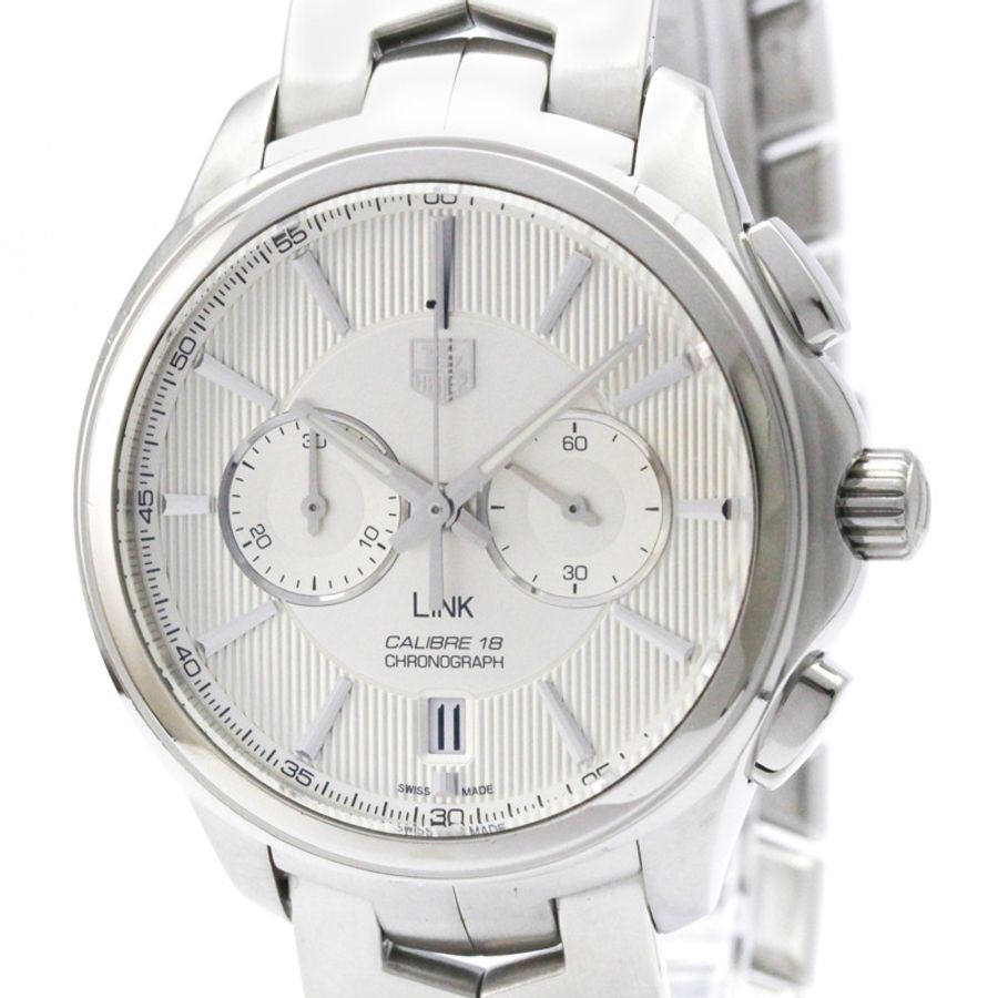 TAG HEUER Link Calibre 18 計時自動腕錶 CAT2111 拋光-0