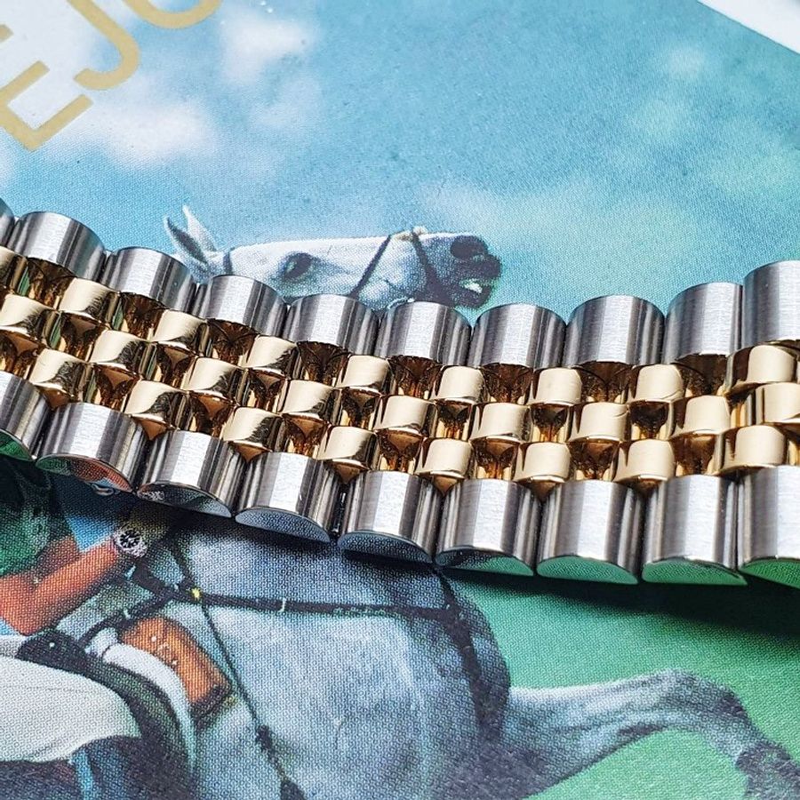 【大眾名錶】ROLEX 勞力士16233 Datejust 蠔式日誌 新包台 金色十鑽紀念面盤 電腦面盤 錶耳無孔 台灣AD 錶徑36mm 大眾名錶G361-7