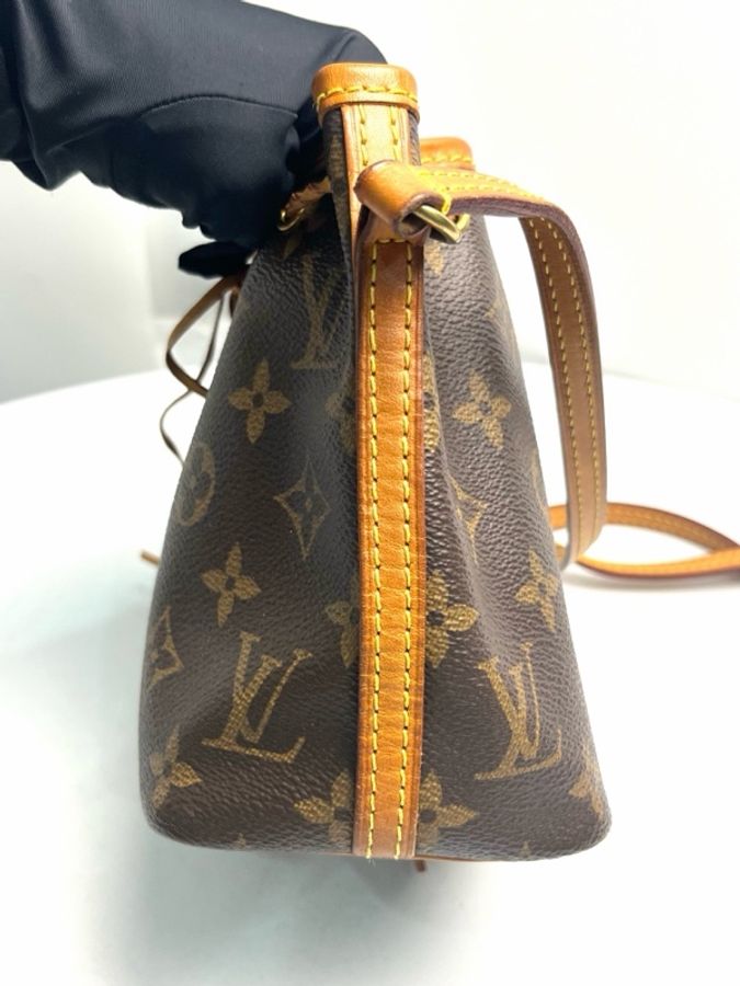 路易威登/Louis Vuitton 老花nano noe抽繩水桶包 尺寸:13×16×10。-2