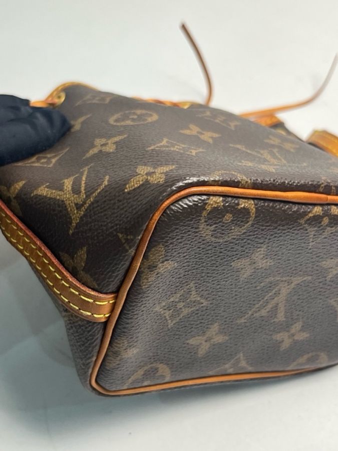 路易威登/Louis Vuitton 老花nano noe抽繩水桶包 尺寸:13×16×10。-4
