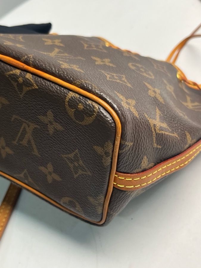 路易威登/Louis Vuitton 老花nano noe抽繩水桶包 尺寸:13×16×10。-6
