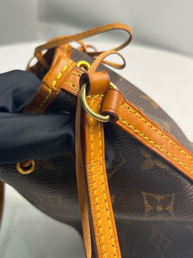 路易威登/Louis Vuitton 老花nano noe抽繩水桶包 尺寸:13×16×10。-12