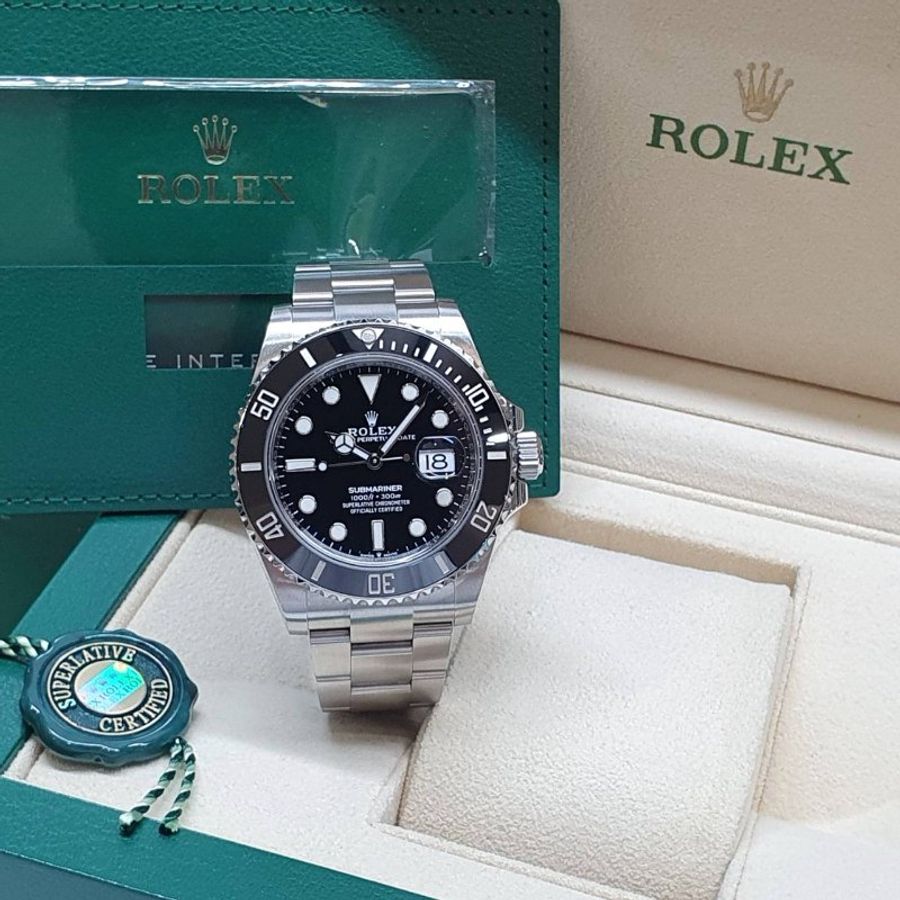 【大眾名錶】ROLEX 勞力士126610LN Submariner潛航者 2021/03 新款 入門必選 陶瓷圈黑水鬼 錶徑41mm 大眾名錶B1477-4