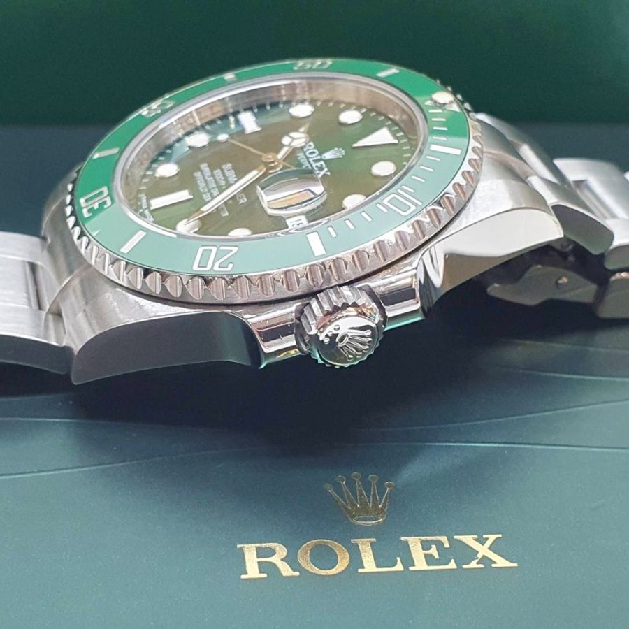 【大眾名錶】ROLEX 勞力士116610LV Submariner潛航者 2014/09全配件 停產保值款 綠面綠水鬼 錶徑40mm 大眾名錶G363-8