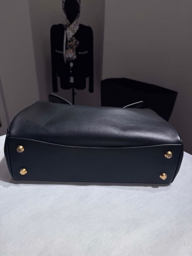999新Balenciaga巴黎世家 Rodeo 中號 黑金 光面小牛皮 25年-4