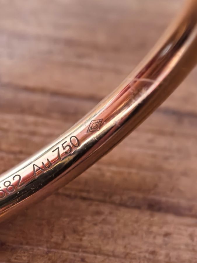 Cartier 卡地亞 釘子 戒指 玫瑰金 58碼 22年-3