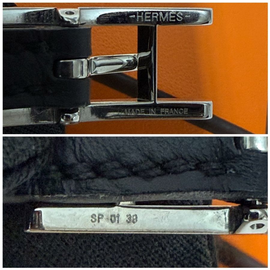 HERMÈS Behapi Double Tour 雙圈手環 black /Gold-4