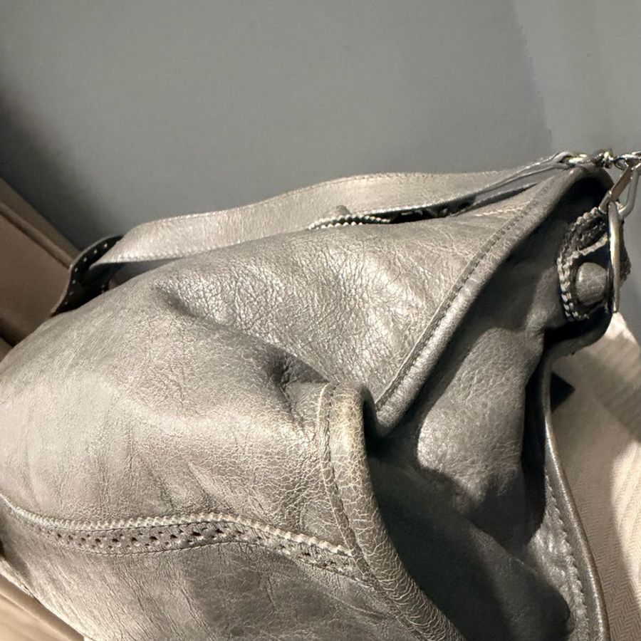 Balenciaga 巴黎世家 機車包 深灰-33