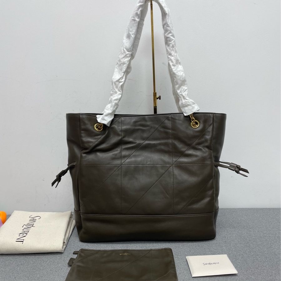YSL聖羅蘭Jamie shopping福袋中號綠色 底長35-1