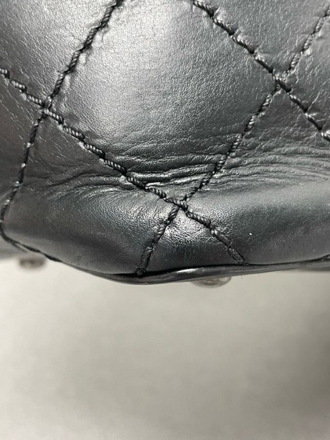 CHANEL香奈兒 黑色托特 底長31-8