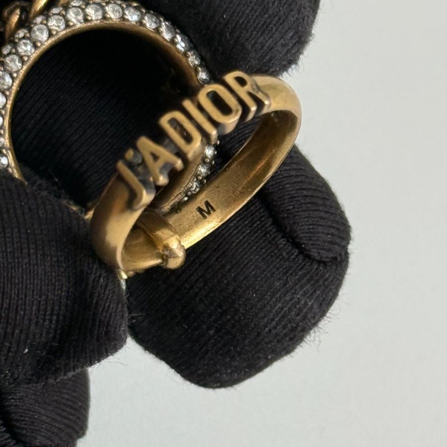 99新🆕 Dior 迪奧 JADIOR三合一 戒指 M號-10