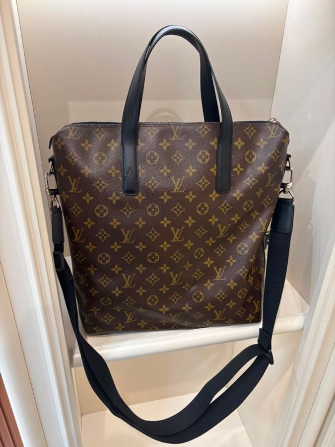 Lv Macassar Kitan 2 way bag tote M40388-0