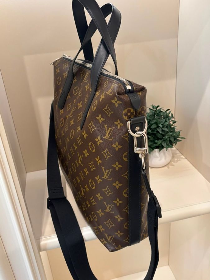 Lv Macassar Kitan 2 way bag tote M40388-2