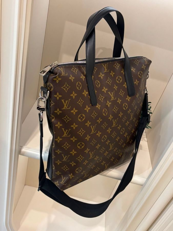 Lv Macassar Kitan 2 way bag tote M40388-3