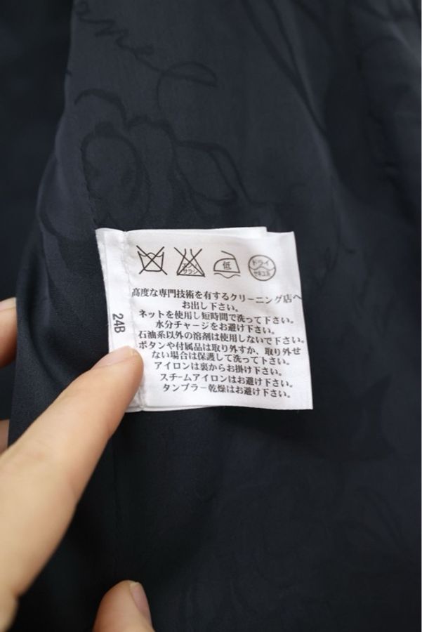 Chanel 15年灰色羊毛两口袋拉链外套-18