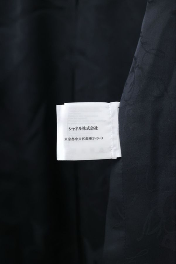 Chanel 15年灰色羊毛两口袋拉链外套-19