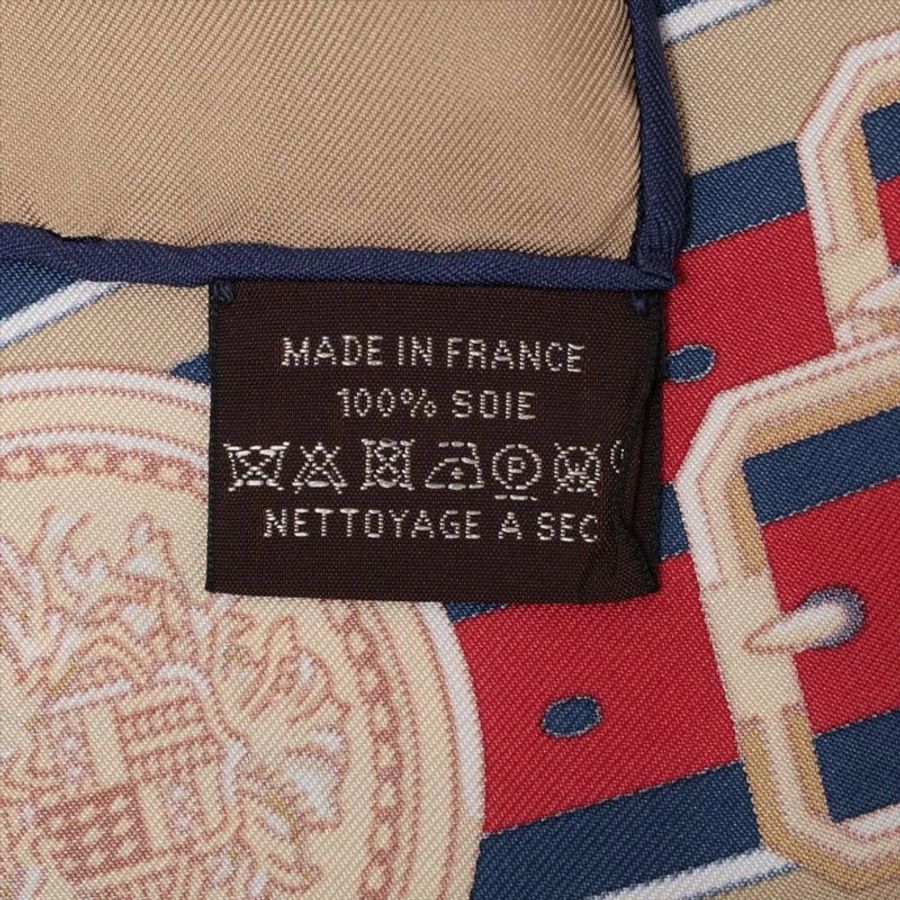 Hermès Grand Tralala Carré 90 真絲絲巾-6