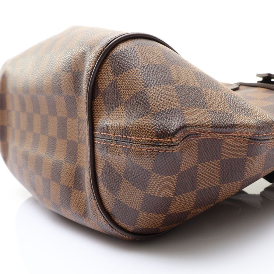 LOUIS VUITTON LV 路易威登 Sistina PM 肩背包 棕色 棋盤格帆布 N41542 N41542-8