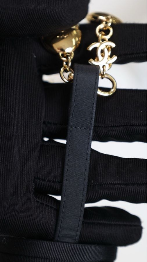 Chanel24A曼彻斯特手工坊系列粉色蝴蝶结珍珠链条凉鞋-32