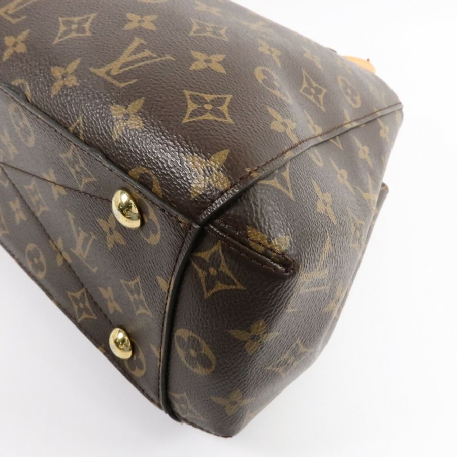 LOUIS VUITTON Monogram Montaigne MM手挽肩背兩用袋-9