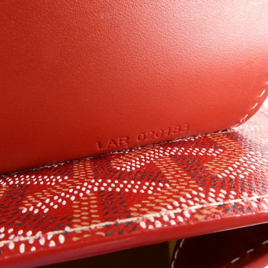 GOYARD 塗層帆布Saigon Structured PM手挽肩背兩用袋-6