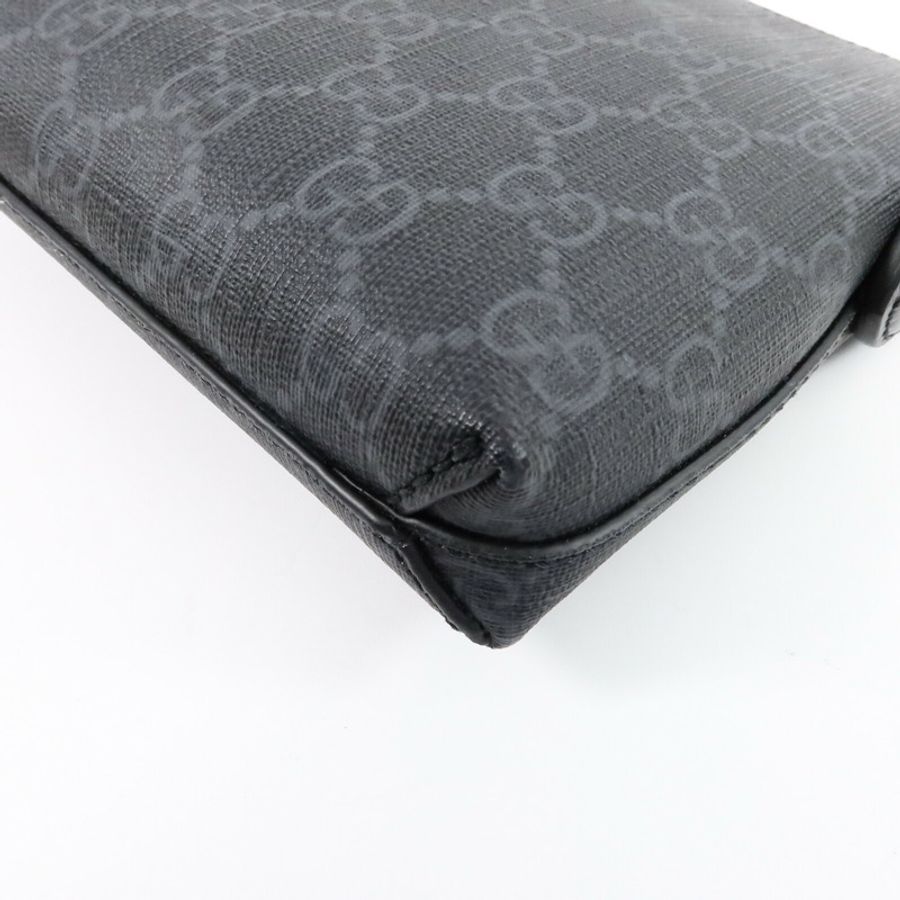 GUCCI 塗層帆布GG SUPREME肩背袋-12
