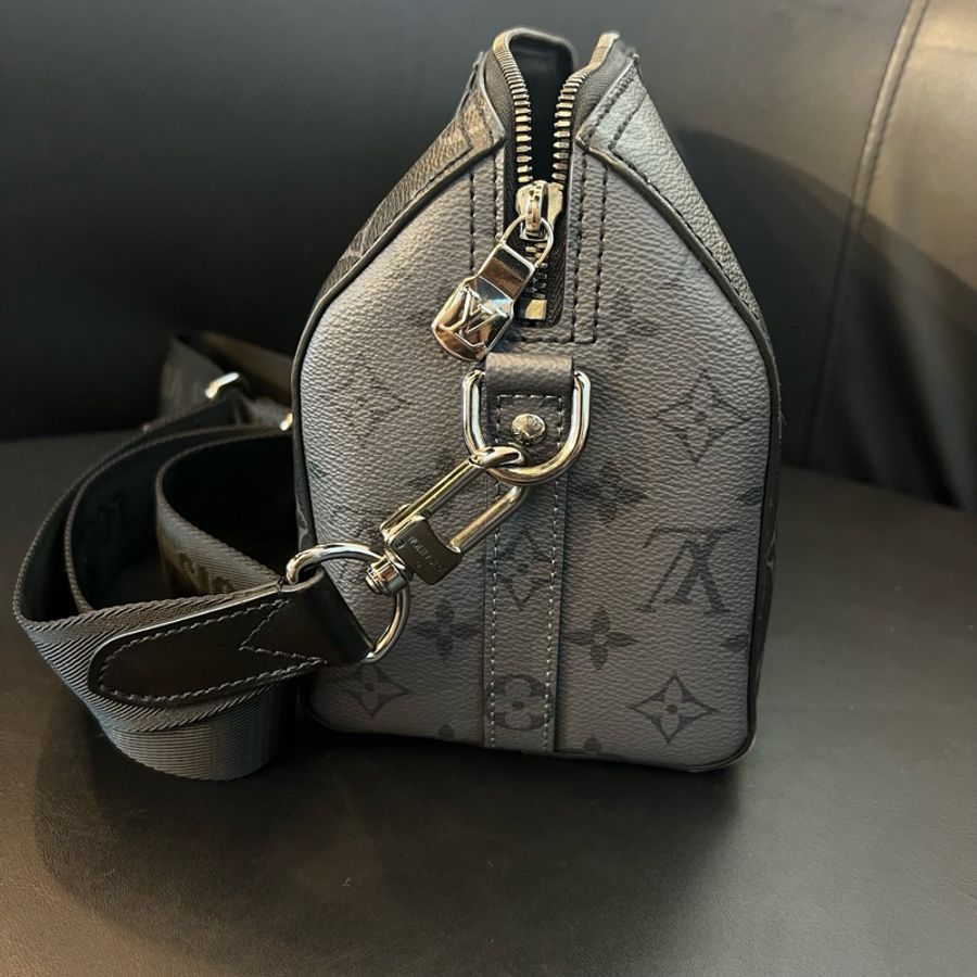 LV 路易威登 Keepall City 27黑武士-3