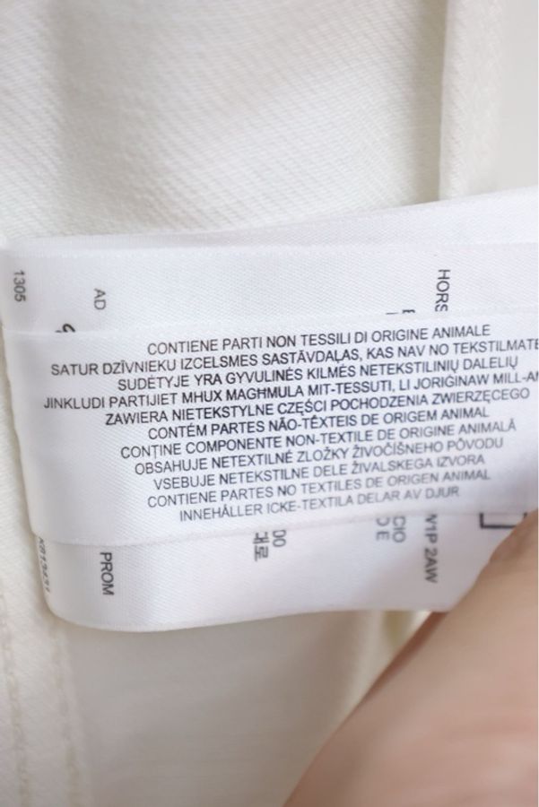 Burberry丹宁牛仔拼皮翻领夹克外套-19