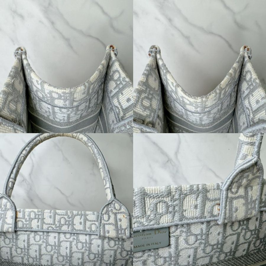 Dior 中款Book Tote刺繡托特包-6